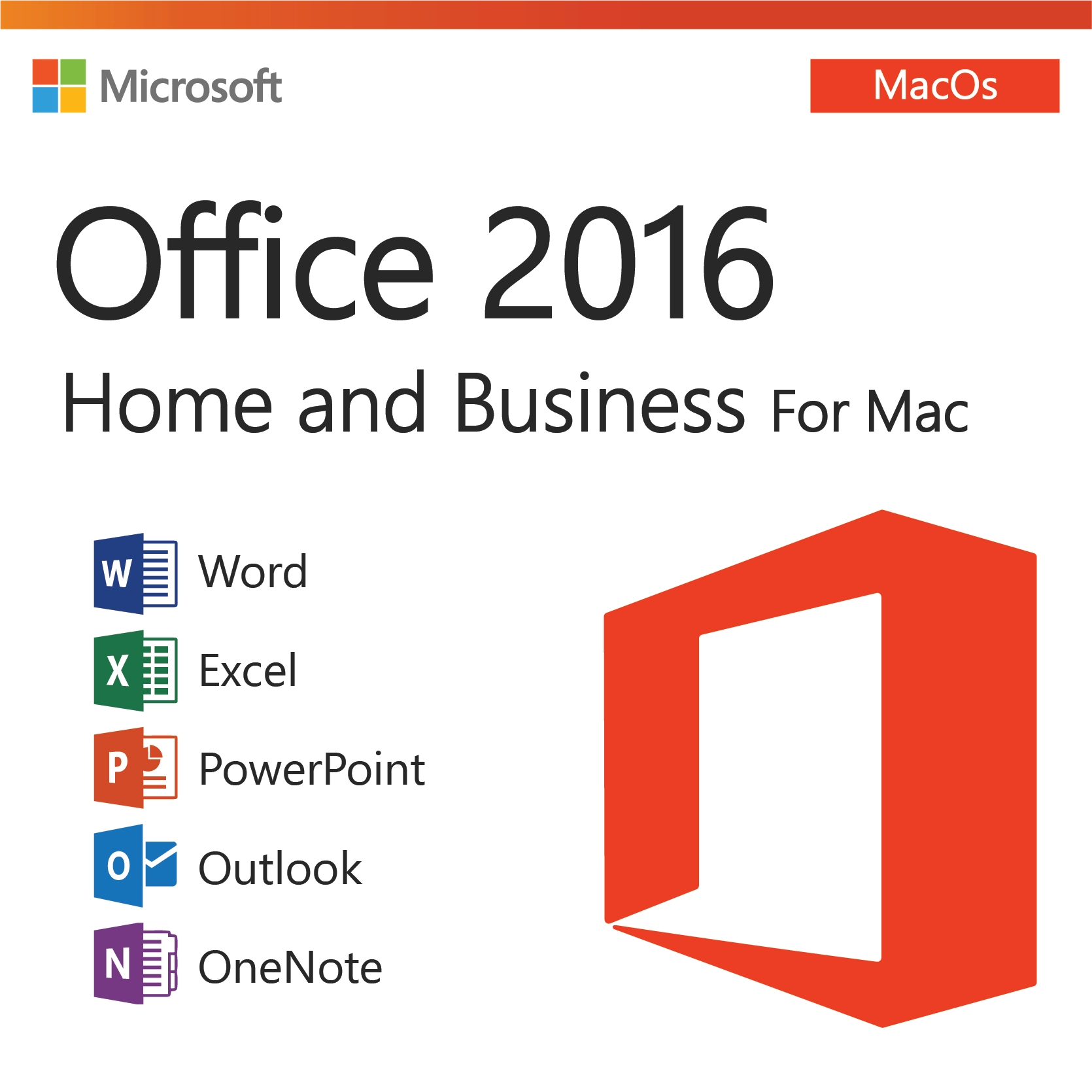 Microsoft Office 2016 Home Business for Mac - Lifetime Key | OfficeGSM