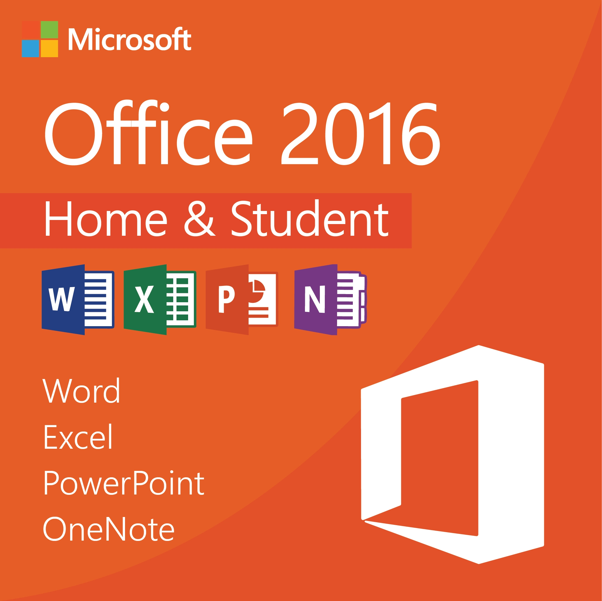 Microsoft Office 2016 Home & Student - Lifetime License | OfficeGSM